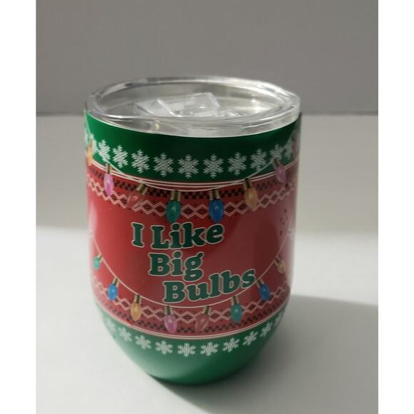 "I Like Big Bulbs" Stainless Steel Tumbler - Picture 1 of 4